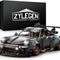 Race Car Building Toy Set,Collectible Model Building Set and Sport Car,Supercar Building Kit for Boys, Girls, and Teensgift for Motorsport Fans (Gray)